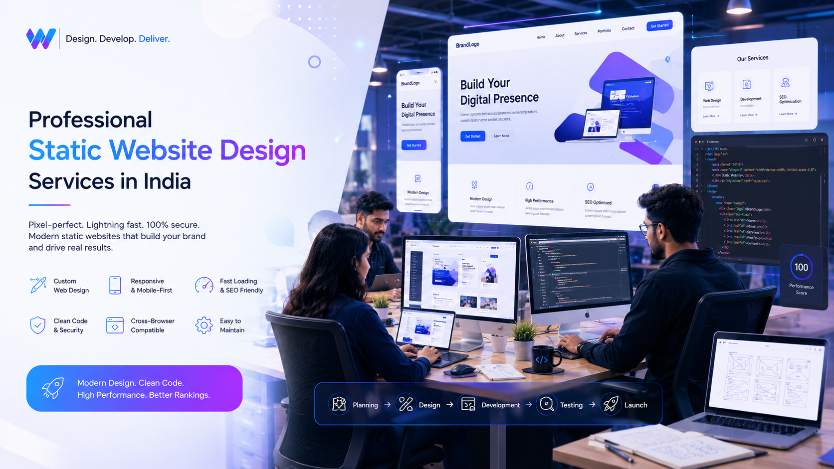 Static Website Design