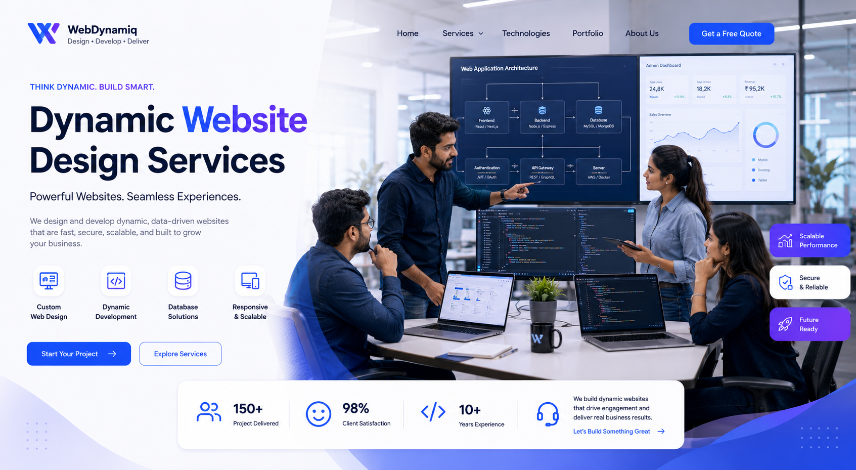 Dynamic Website Design
